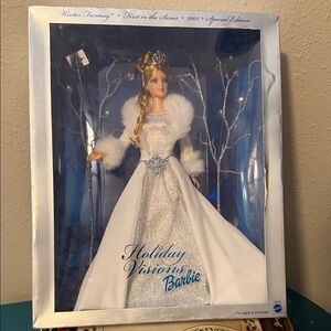 Barbie Holiday Visions Doll - Sparkling Silver and White
